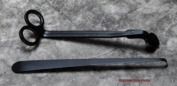 Hexenshop Dark Phönix Set Kerzenlöscher Kerzendochtschere