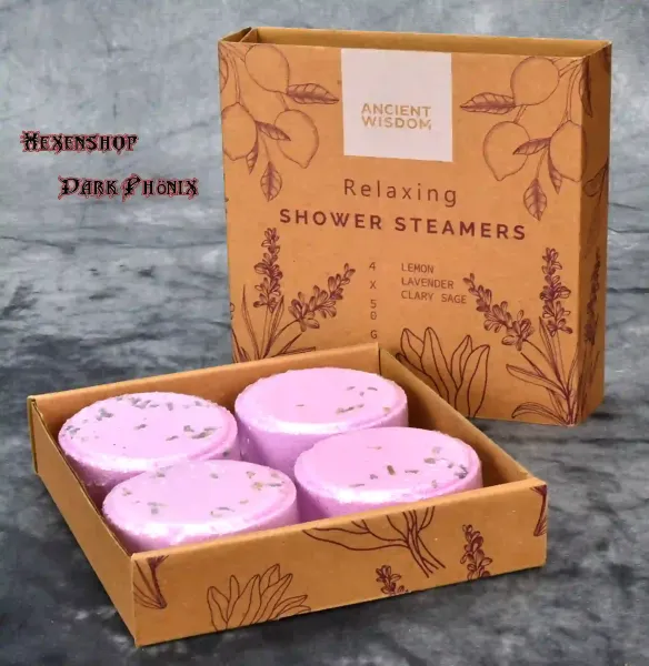 Hexenshop Dark Phönix Shower Steamers Relaxing Duschdampfer 4er Set