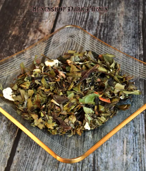 Hexenshop Dark Phönix Solaris Biologischer Weisser Tee - Chai - loser Tee 25g