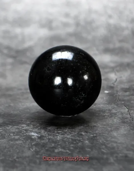 Hexenshop Dark Phönix Turmalin Kugel Halbedelstein 4,5cm