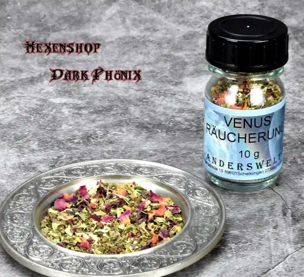 Hexenshop Dark Phönix Venus Planetenmagie Räucherwerk 10 g