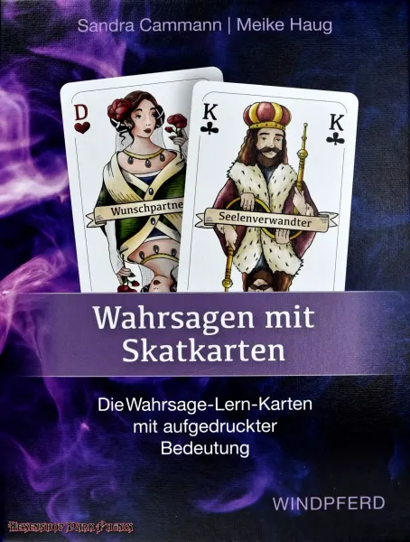 Hexenshop Dark Phönix Wahrsagen mit Skatkarten Orakelkarten
