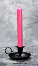 Rosa Durchgefärbte Ritualstabkerze