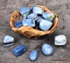 Hexenshop Dark Phönix Blauer Opal Trommelstein Halbedelstein 1g bis 19g