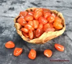 Karneol Trommelstein Halbedelstein 1,5g bis 8g