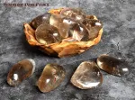 Hexenshop Dark Phönix Rauchquarz Trommelstein 20g bis 49 g Halbedelstein