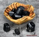 Hexenshop Dark Phönix Turmalin Schwarz Trommelstein 1g bis 49g Halbedelstein