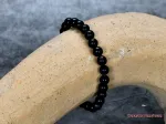 Hexenshop Dark Phönix Schungit Kugelarmband Ø 6mm